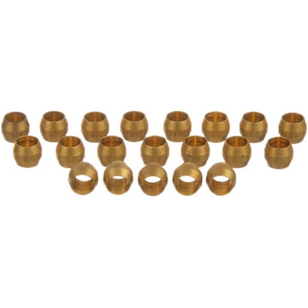 Allpoints Ferrule, Brass -3/16" (20/Pkg) Pk 263672